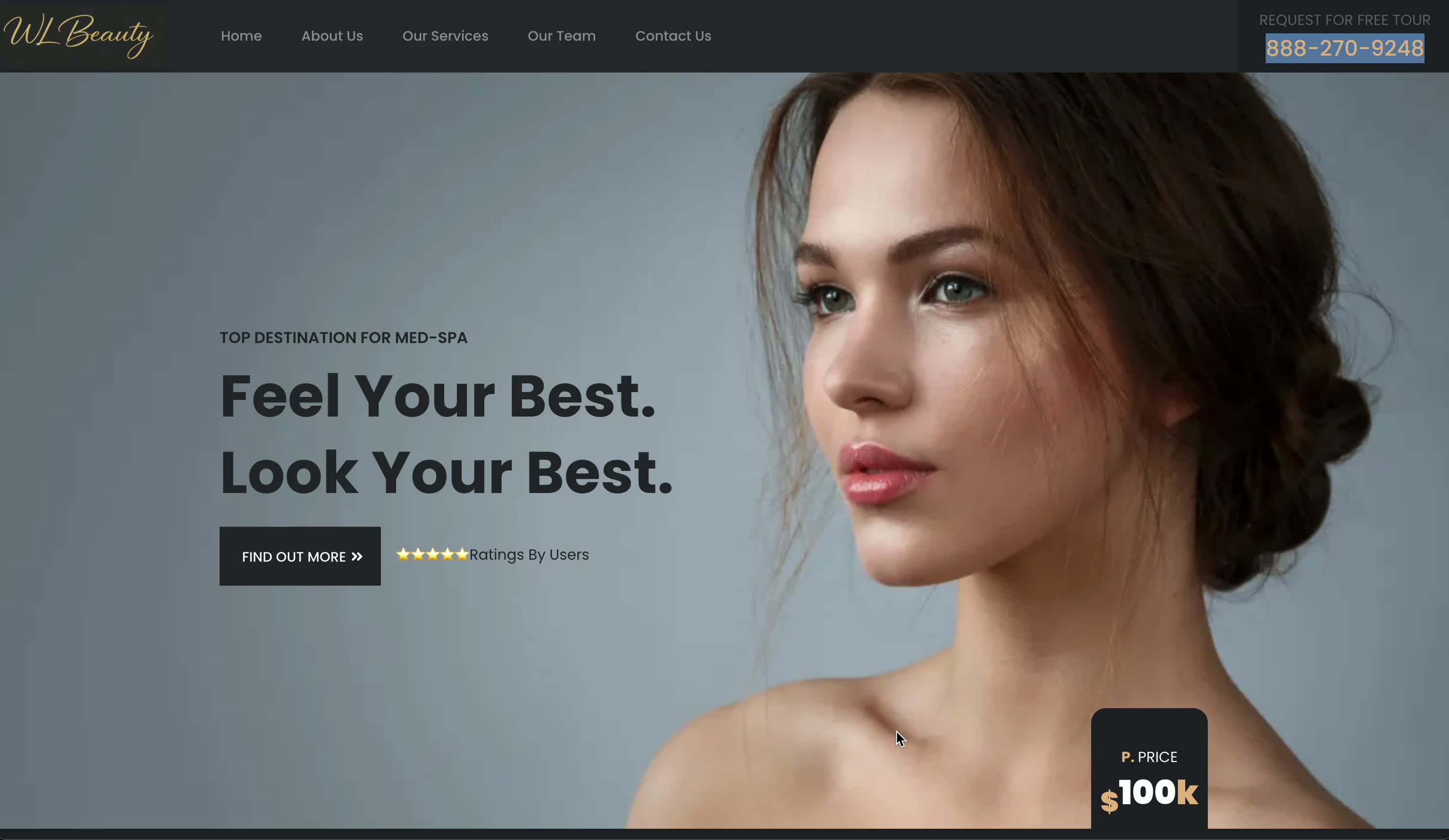 Navigation size and style preview